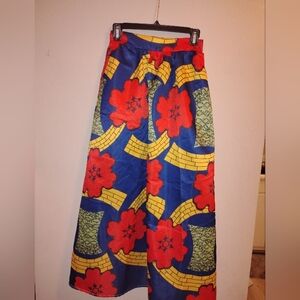 Colorful Floral Maxi Skirt